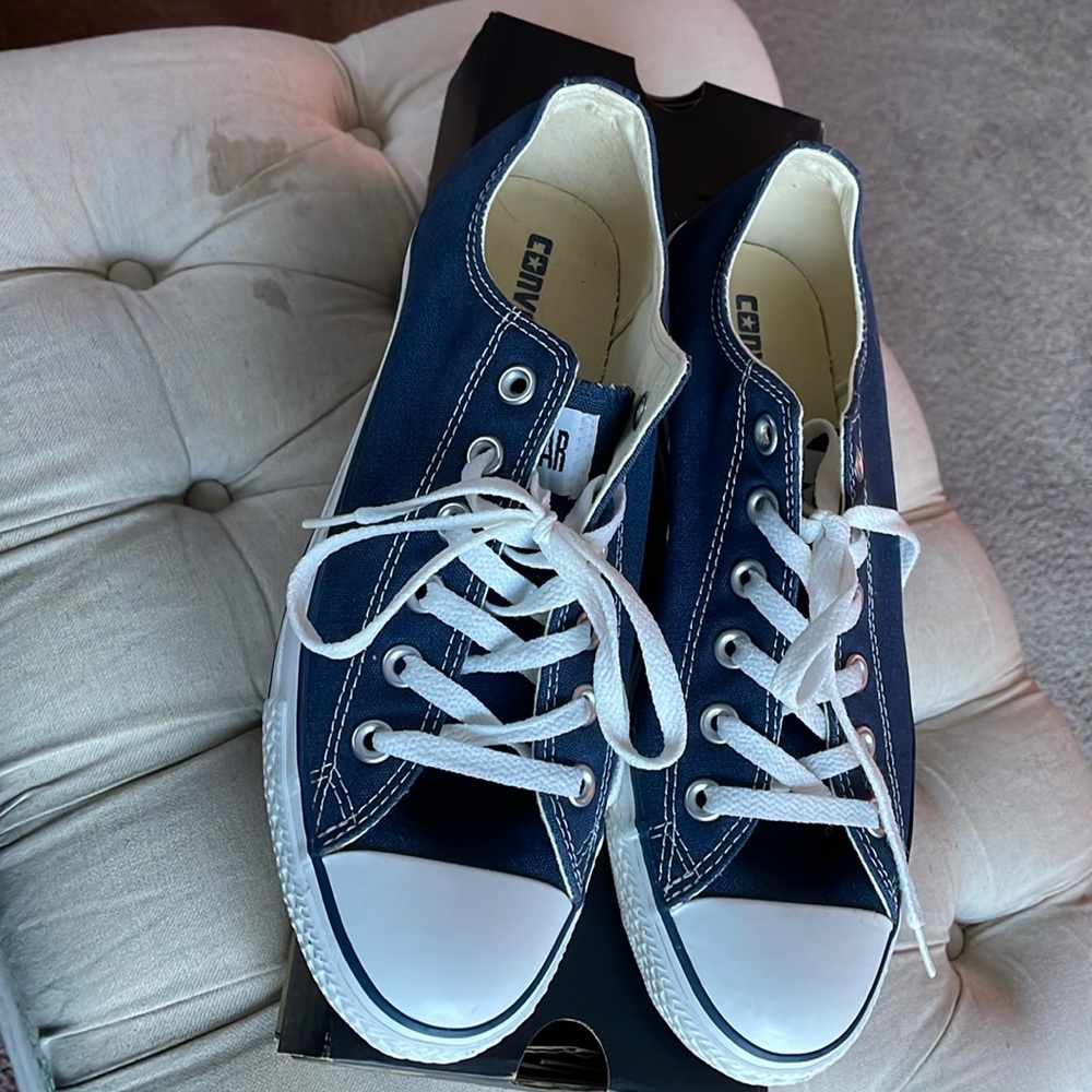 Converse All Stars Navy Size 9